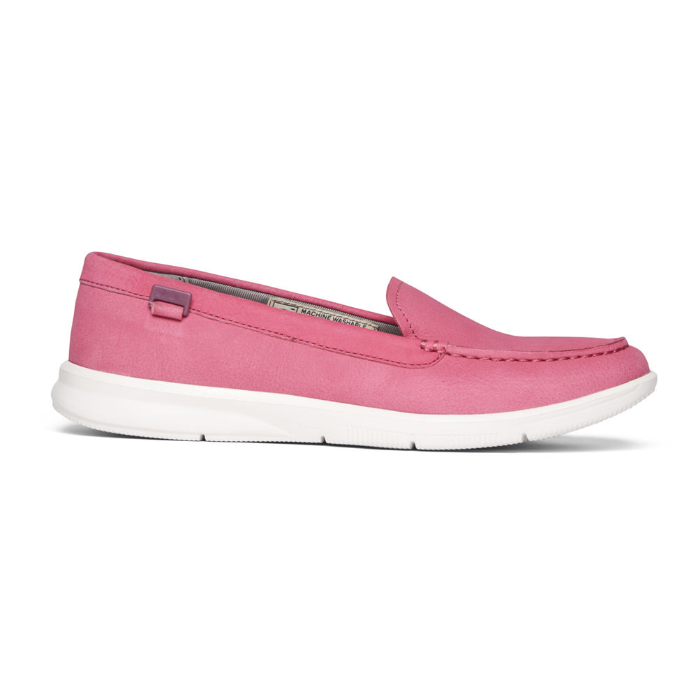 Rockport Womens Loafers Pink - Ayva Washable - UK 806-MODVAF